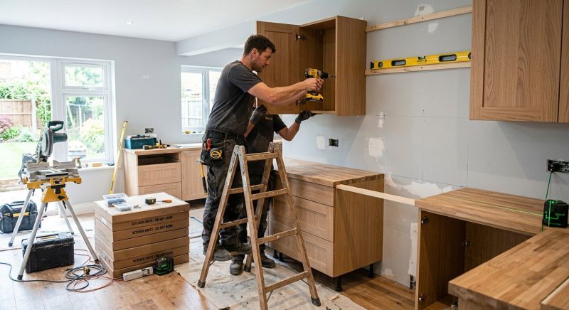 Pine Cabinets Installation in Muncie, IN