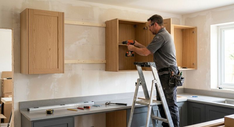 Wood Cabinet Installation in Kokomo, IN